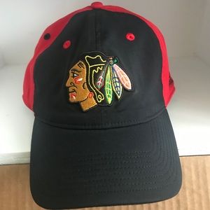 CHICAGO BLACKHAWKS NHL Adidas Hat Stretch Fit L-XL